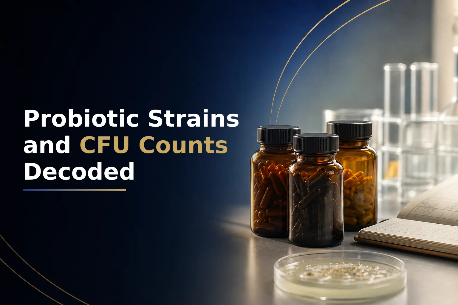 Probiotic Strains and CFU Counts: Which Are Actually Studied in Humans, and at What Doses
