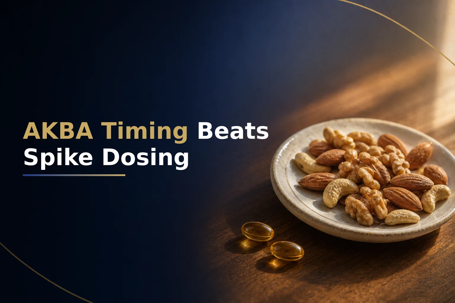 Timing Boswellia AKBA for Consistent Joint Resilience