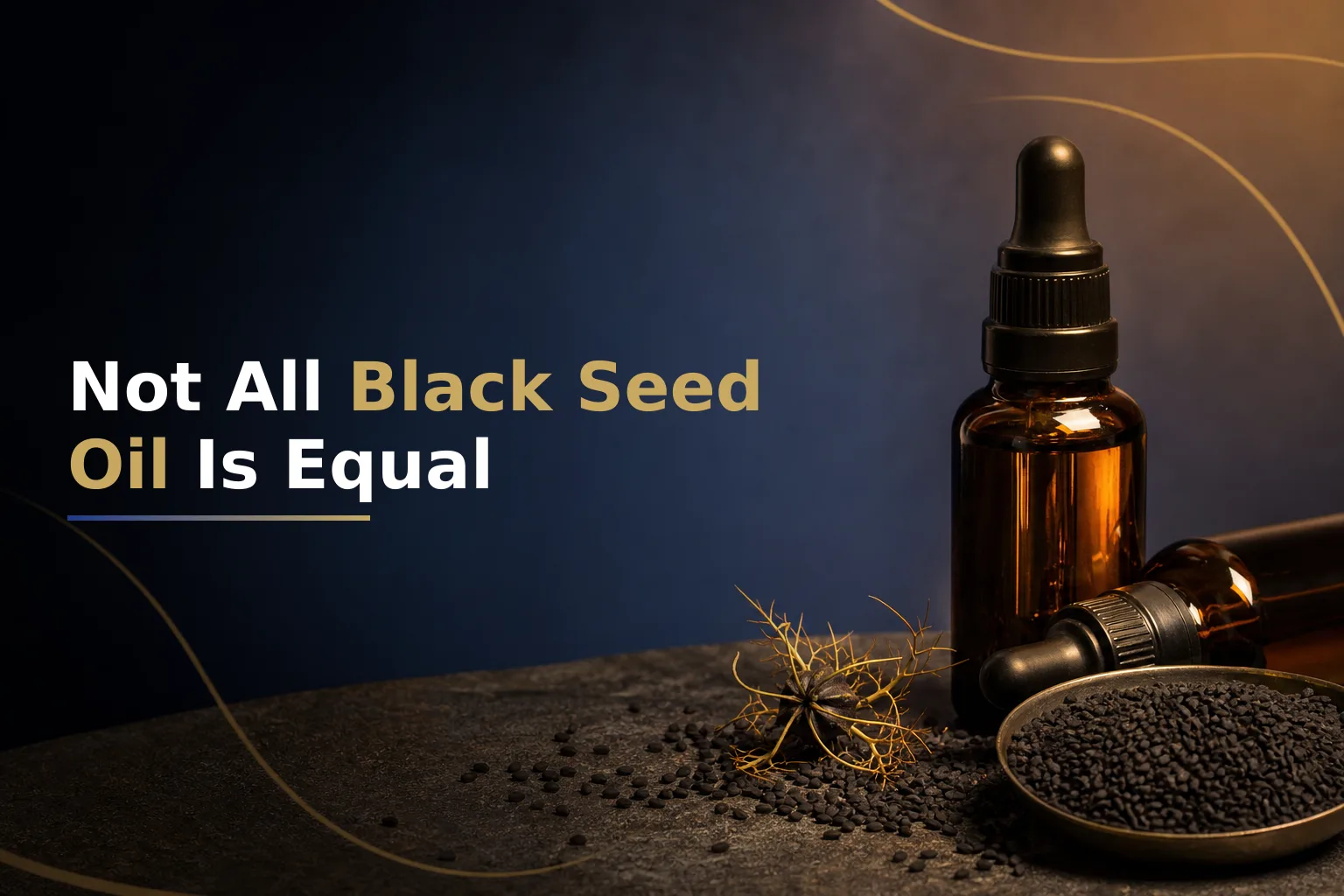 Black Seed Oil Thymoquinone Levels Depend on Origin
