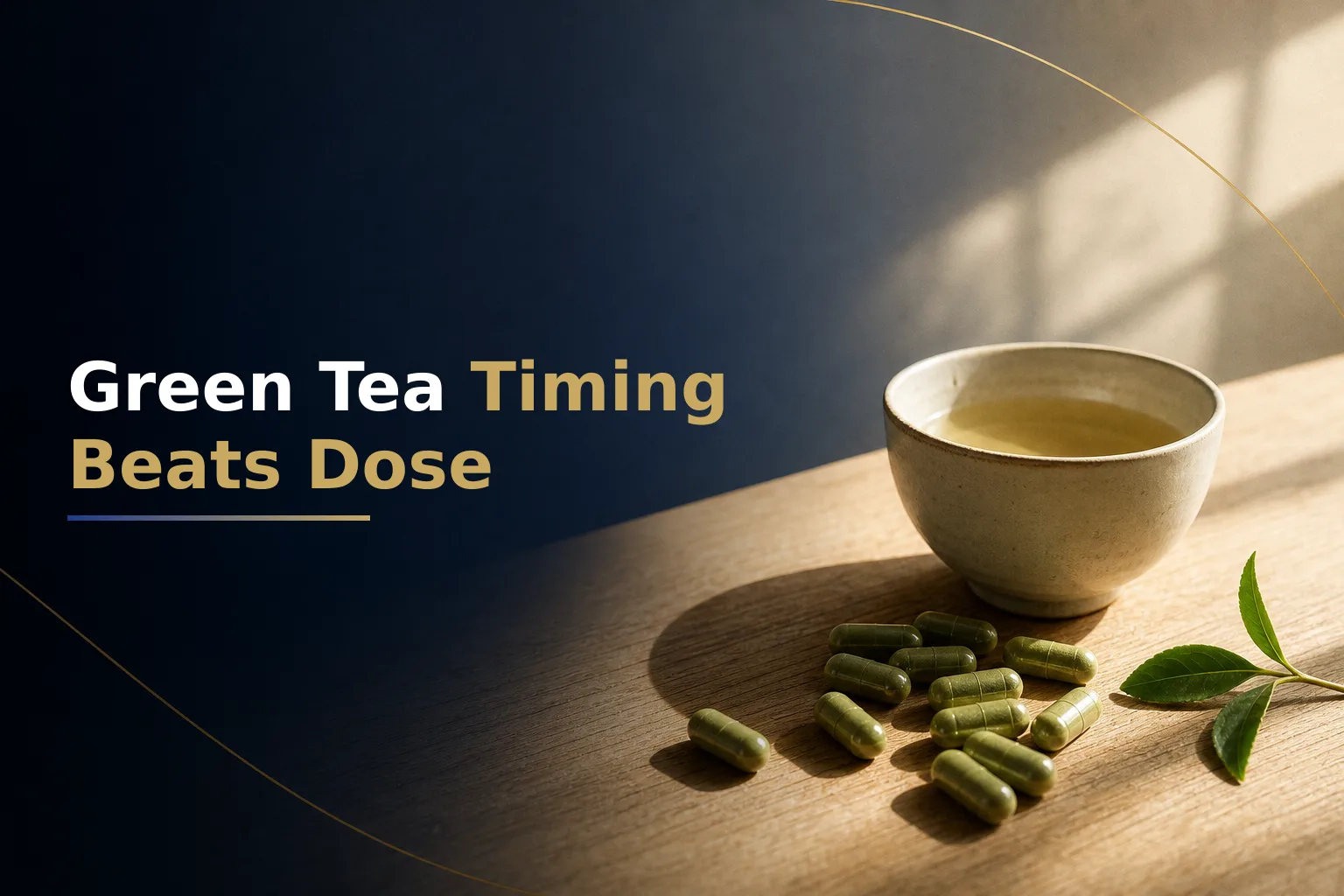Green Tea Extract Timing Beats Dose for Focus