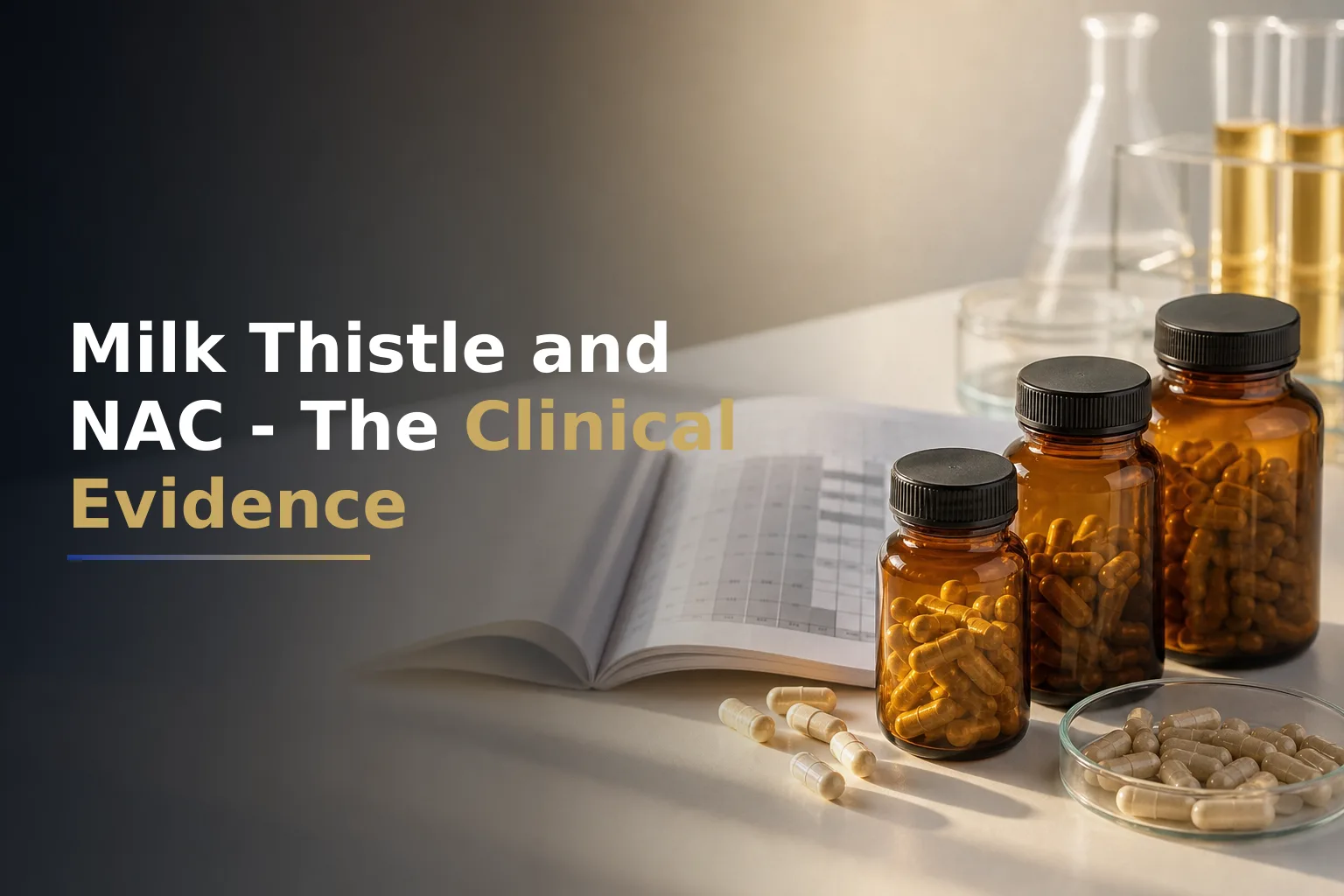 Milk Thistle and NAC for Liver Health: What the Clinical Evidence Actually Shows About Dosing