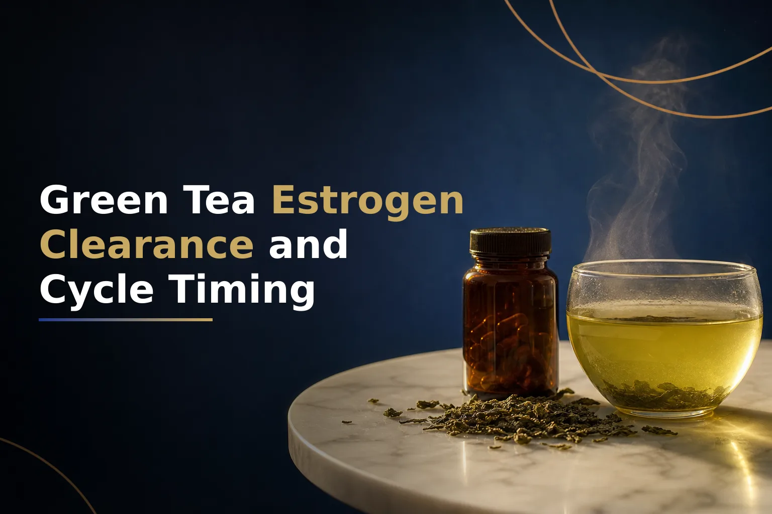 Green Tea Extract and Estrogen Clearance: Does Cycle Timing Actually Affect How Your Body Metabolizes Hormones