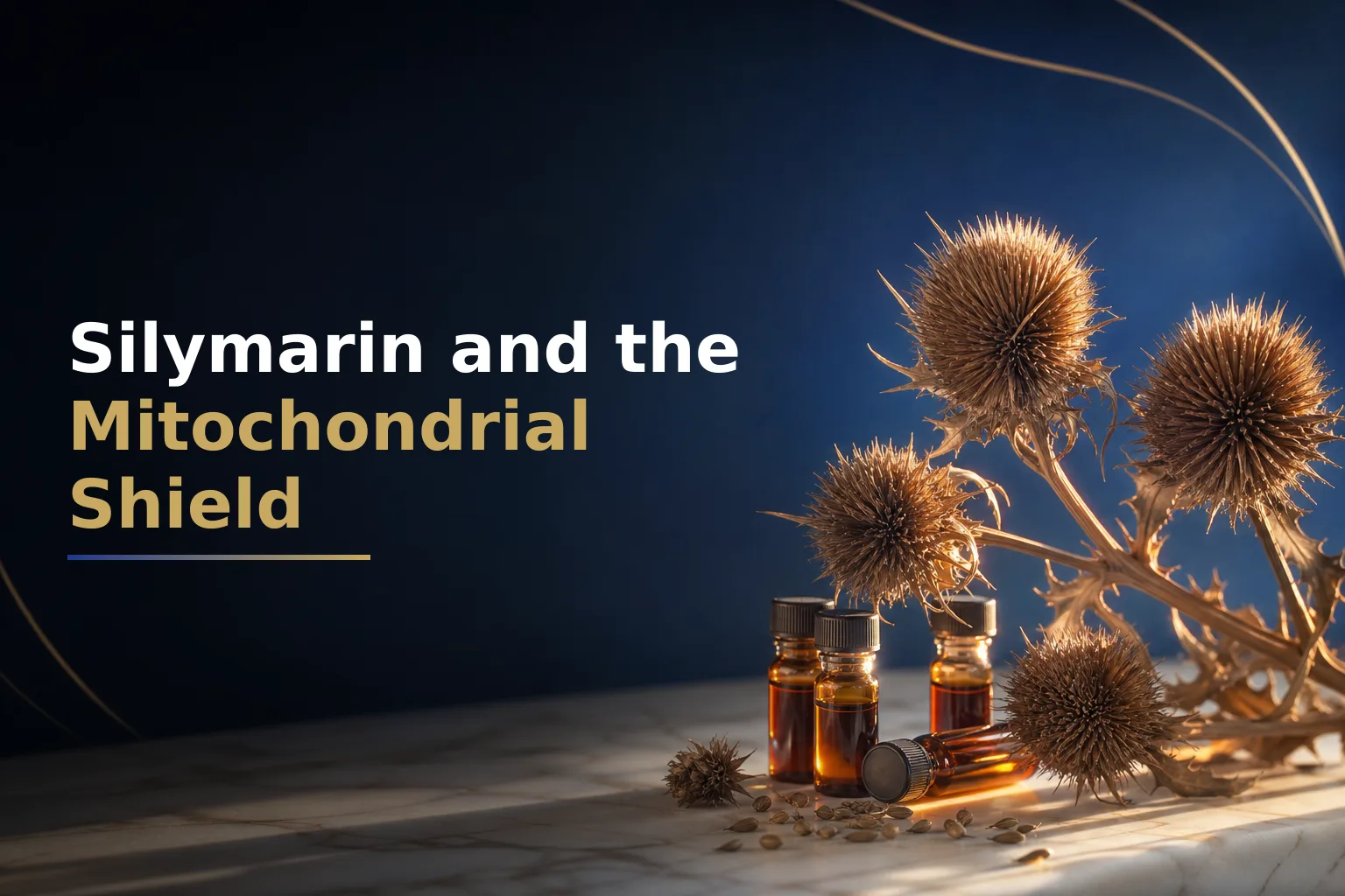 How Silymarin Shields Liver Cells at the Mitochondrial Level