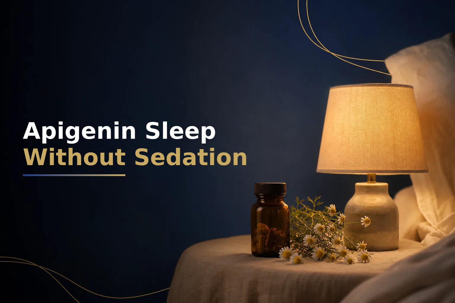Why Apigenin Calms Your Brain Without Sedating You