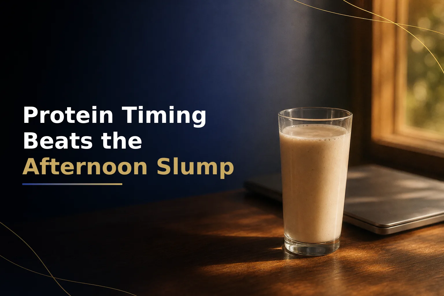 Blended Protein Beats Caffeine for Afternoon Focus