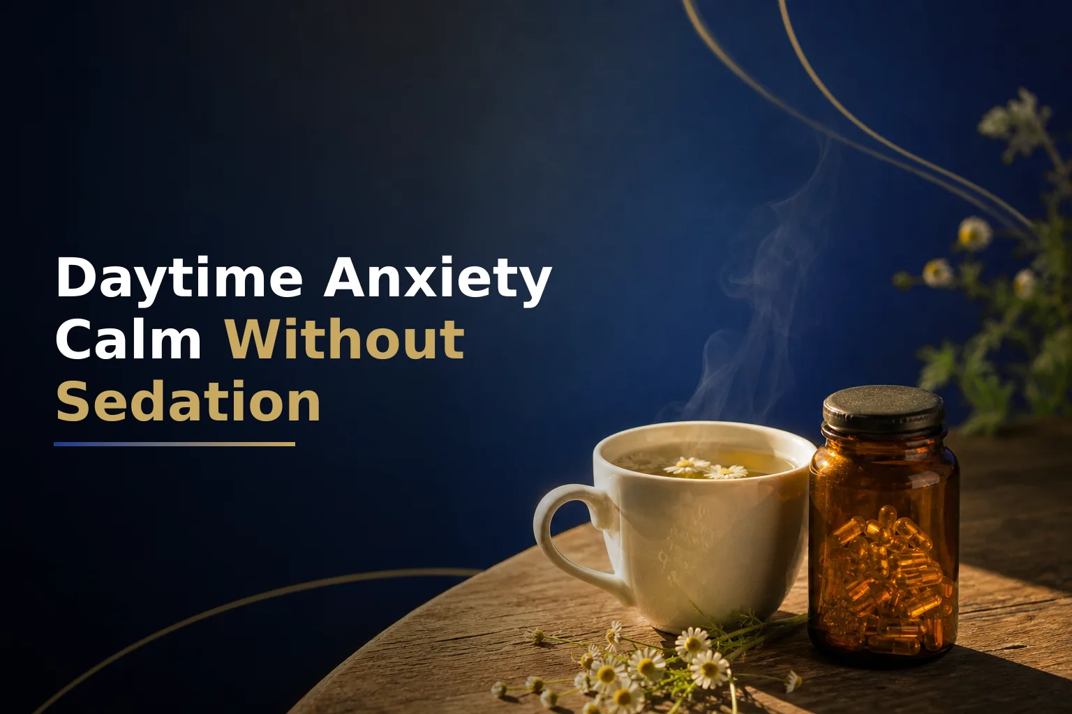 Why Apigenin Works for Daytime Anxiety Without the Evening Drowsiness