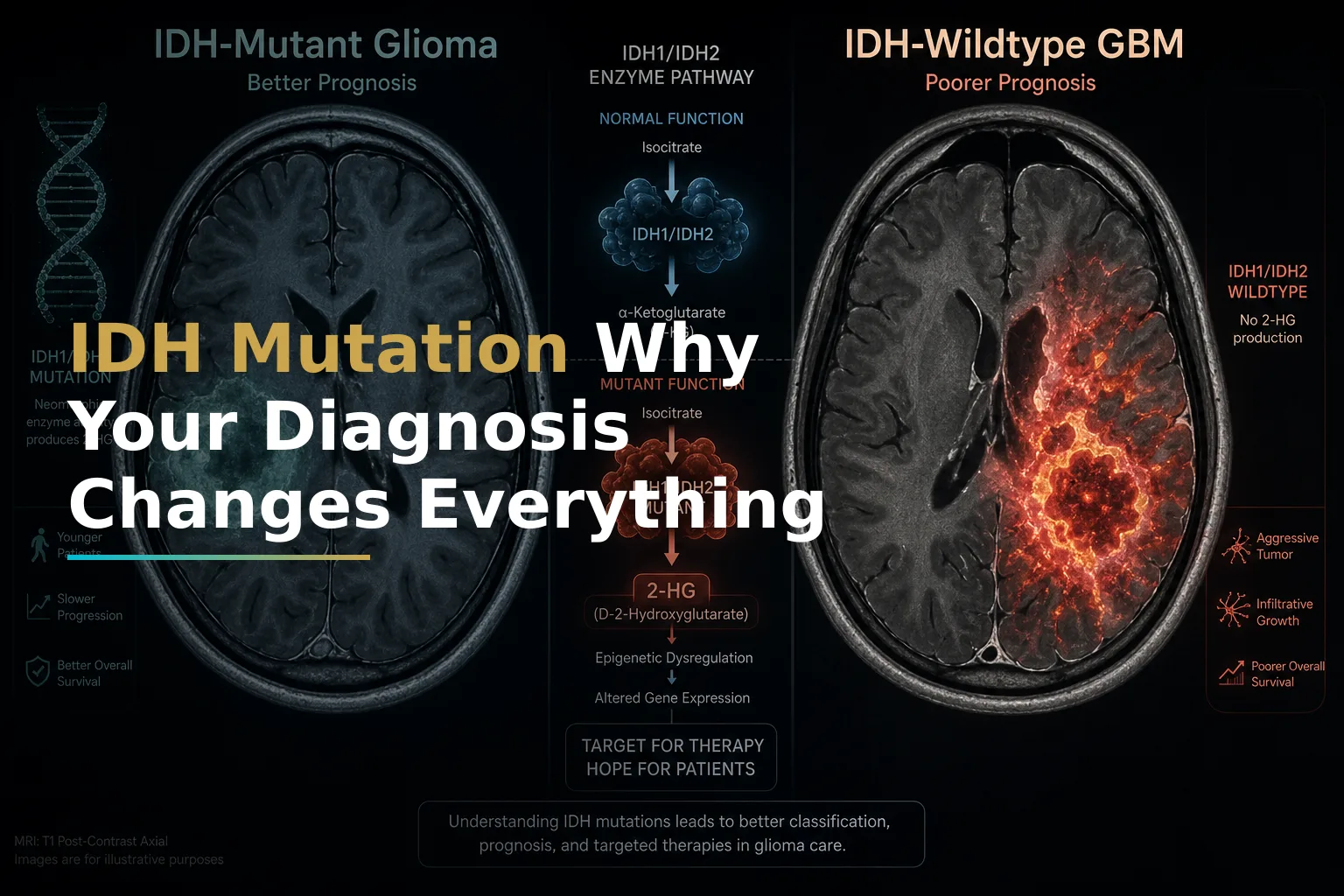 IDH-Mutant Glioma vs. Glioblastoma: Why Your Diagnosis Type Changes Everything About Treatment and Prognosis