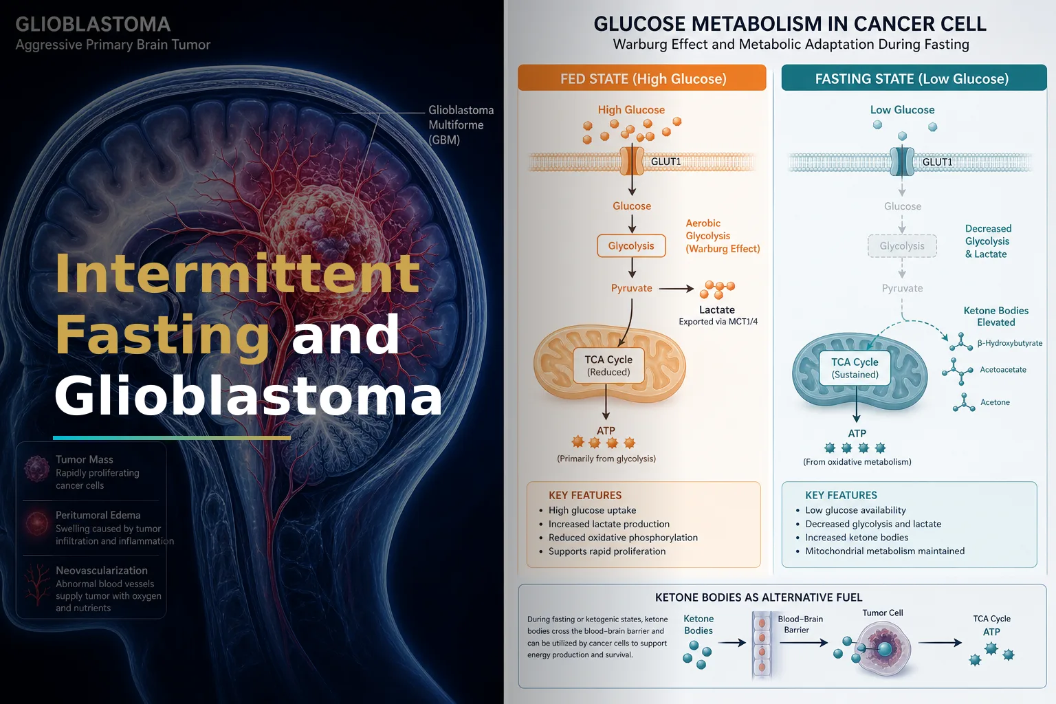 Intermittent Fasting and Glioblastoma: Can Meal Timing and Caloric Restriction Support Your Treatment and Slow Tumor Growth?