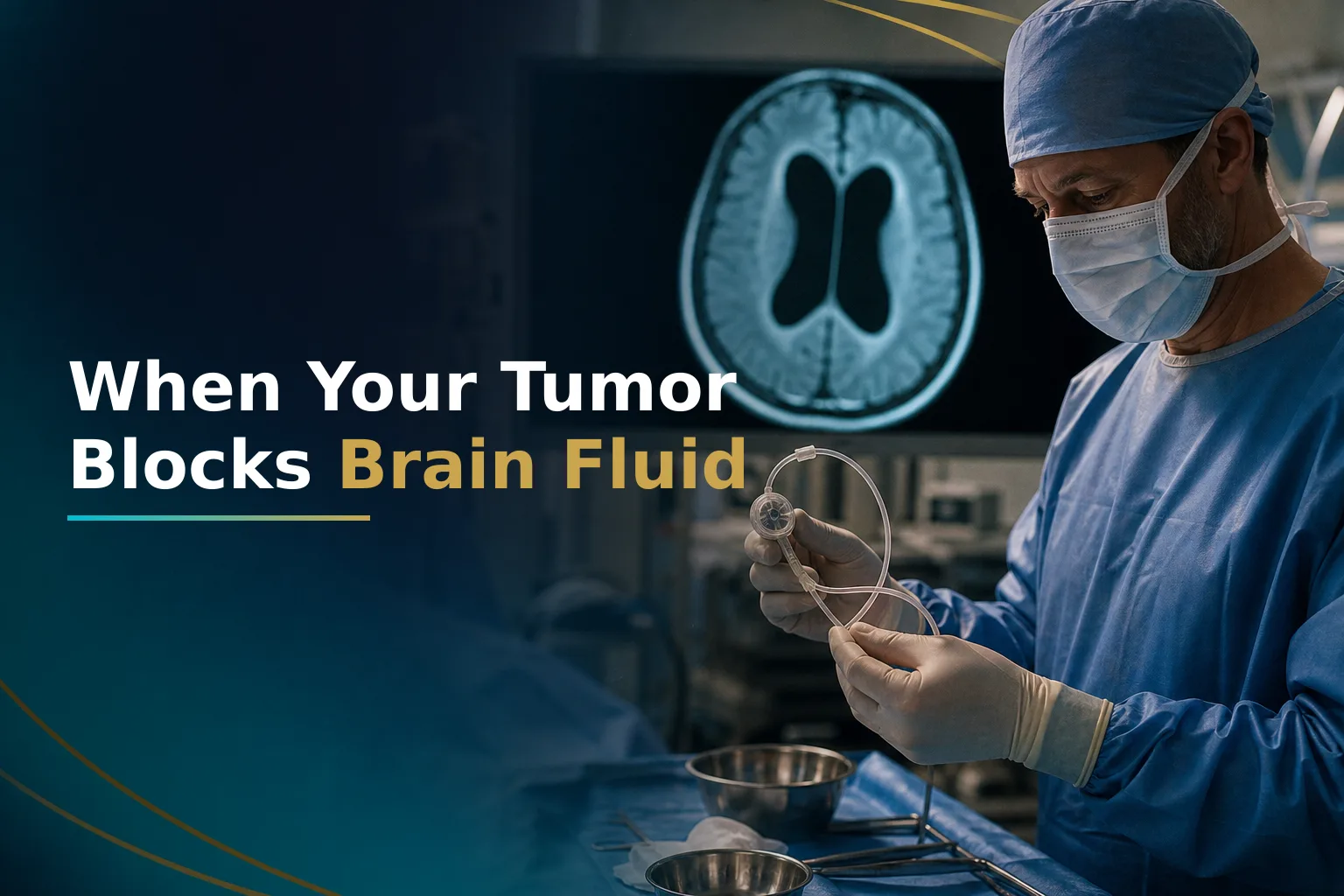 Hydrocephalus in High-Grade Glioma: When Your Tumor Blocks Cerebrospinal Fluid and You Need a Shunt