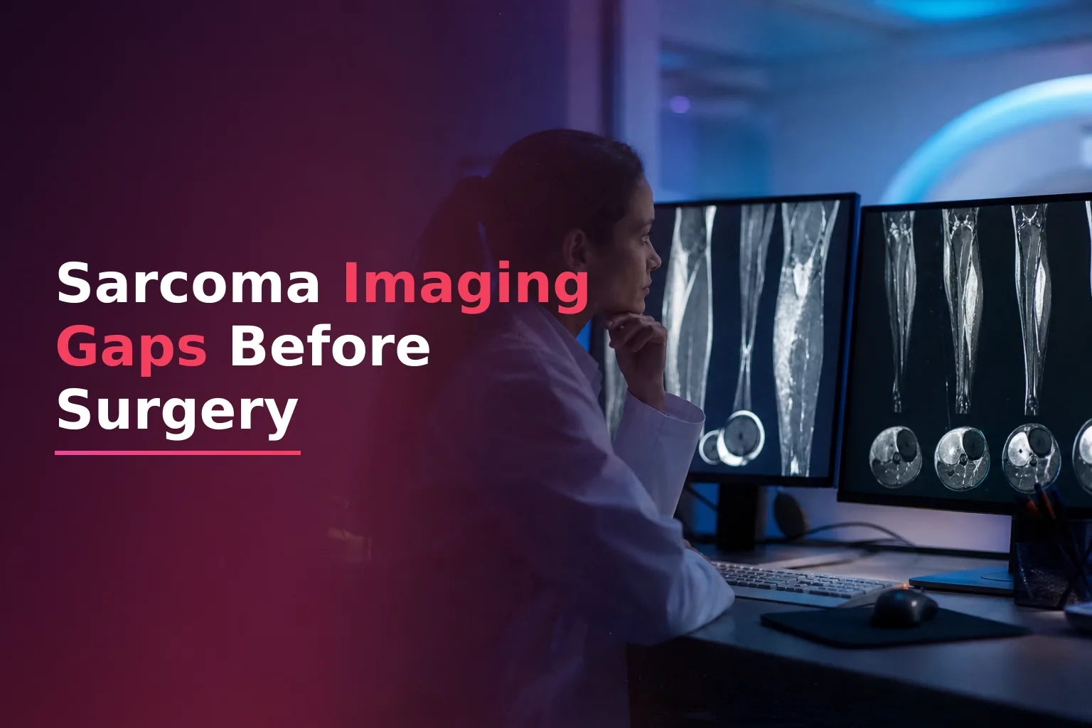 Neoadjuvant-to-Surgery Imaging Gaps in Soft Tissue Sarcoma