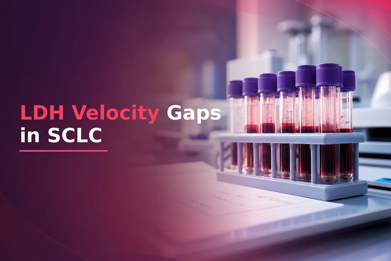LDH Velocity Tracking Gaps in Small Cell Lung Cancer Treatment Cycles